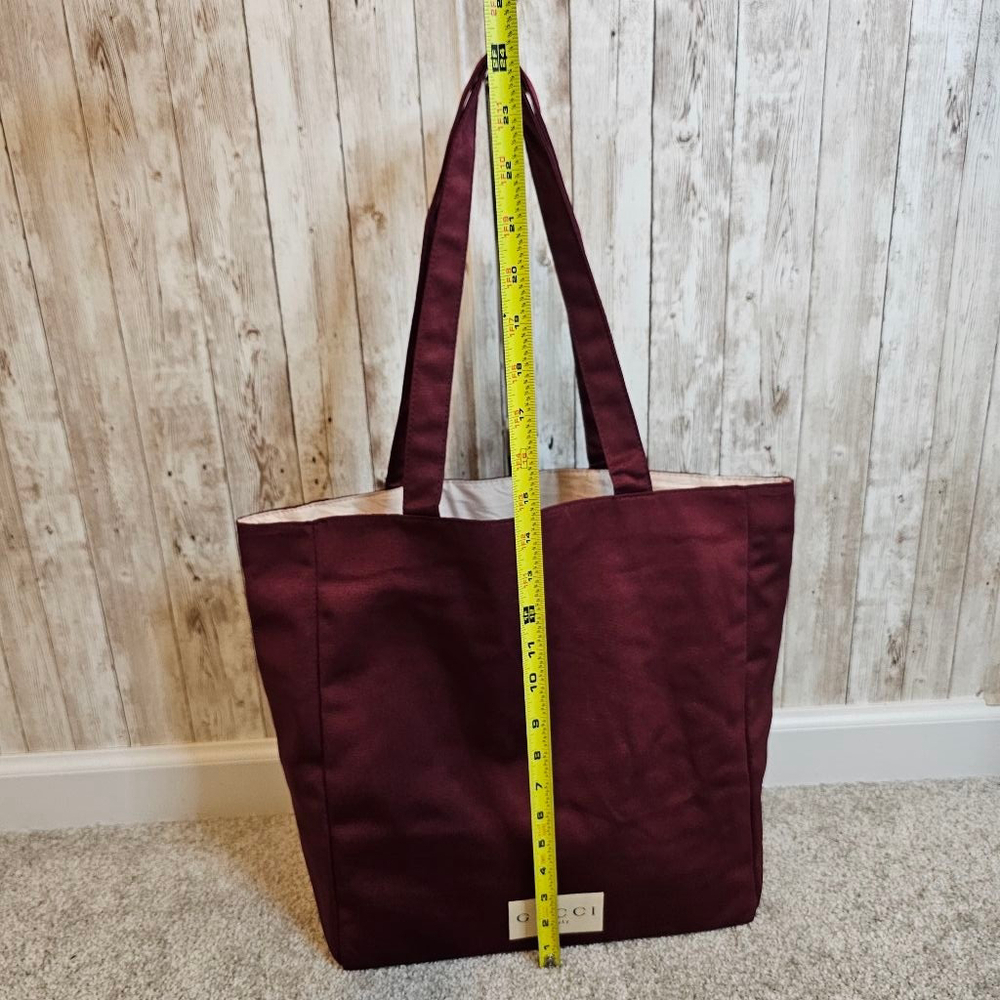 Gucci Burgundy Tote Bag - Picture 2 of 8